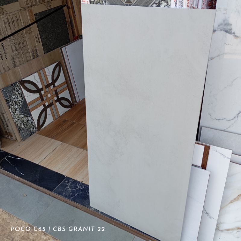 Granit 60x120 matt Roman D Concreto Perla. Abu abu mat