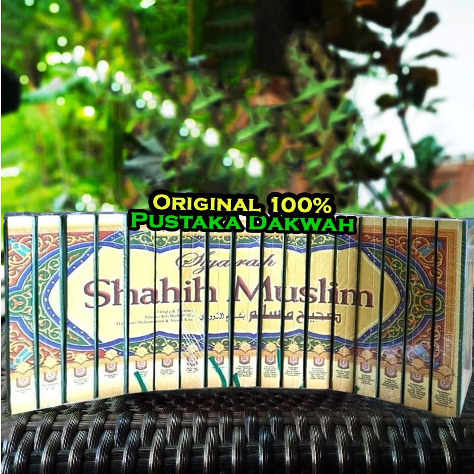 Buku Syarah Shahih Muslim 1 SET 18 Jilid Imam An Nawawi - Pustaka Azzam