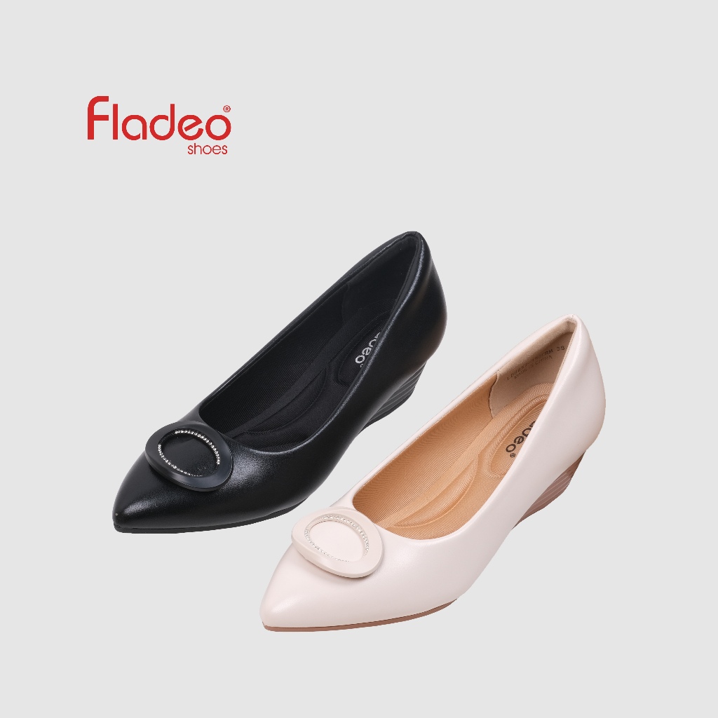 Fladeo I24/LDH657-1BG/Sepatu Pantofel Wanita [ Formal Shoes ]