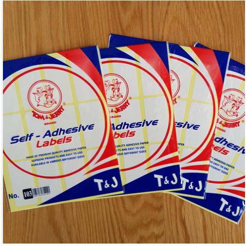 

Promo 1 Box Besar Stiker Polos Label Tom&Jerry