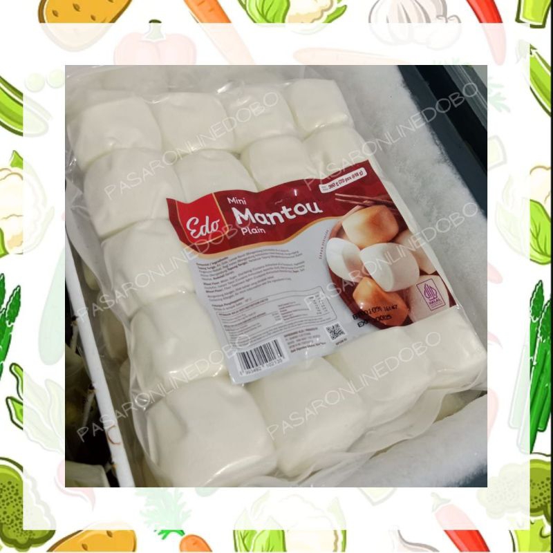 

Mini Mantou Plain 360g Edo