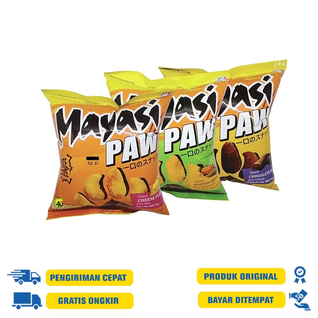 

Mayasi PAW Rasa Coklat / Jagung Bakar / Keju 55 gram