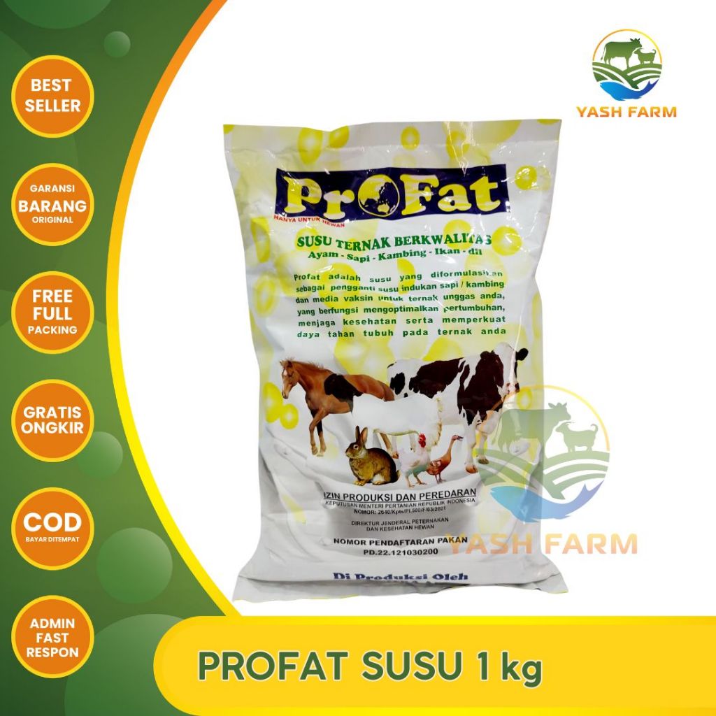 PROFAT 1KG - SUSU TERNAK BERKUALITAS