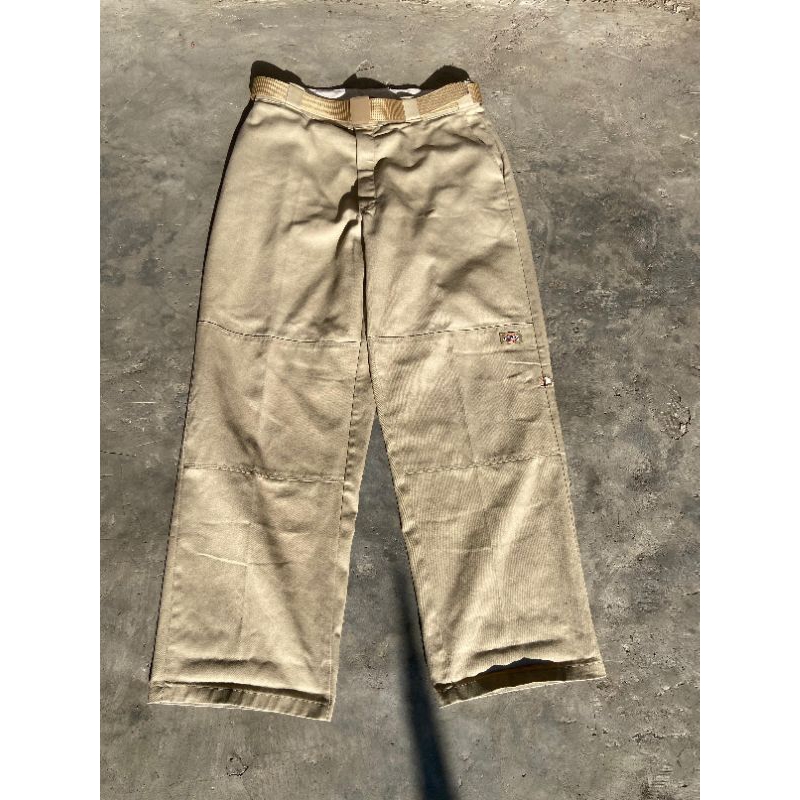 dickies double knee khakis