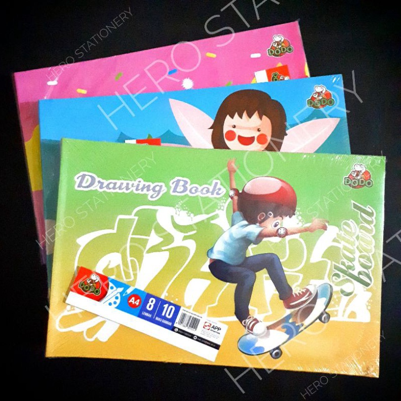 

KODE N52N Buku gambar A4 dodo app 8 lembar 1 buku