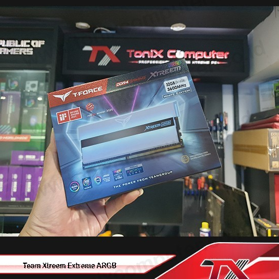 Team Xtreem Extreme ARGB PC3600 Dual Channel 64GB (2x32GB)