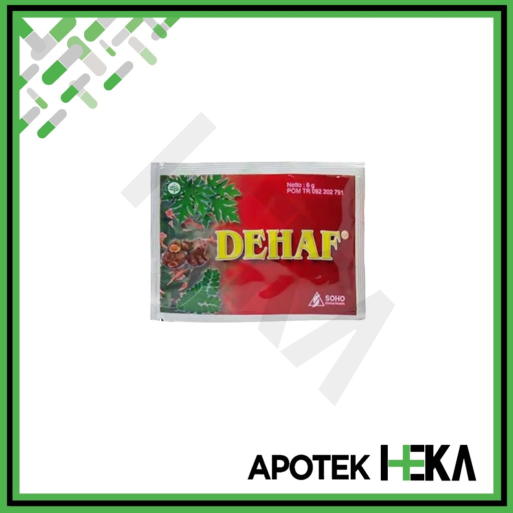 Dehaf 1 Sachet - Obat Herbal Demam Berdarah