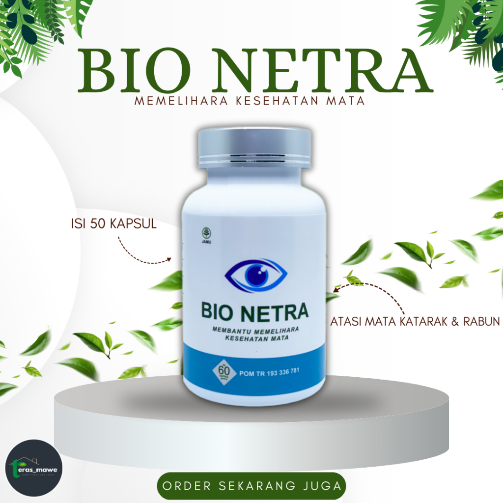 BIO NETRA + BIO NETRA IDEA + BIO NETRA ORIGINAL 100% + KAPSUL MATA KATARAK + KAPSUL MATA MINUS