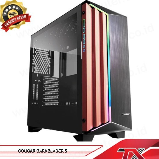 COUGAR DarkBlader-S RGB Full Tower | Casing PC Gaming | PC Gaming Case