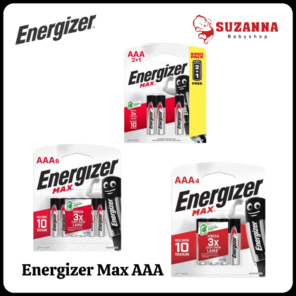 Energizer Max AAA - Baterai
