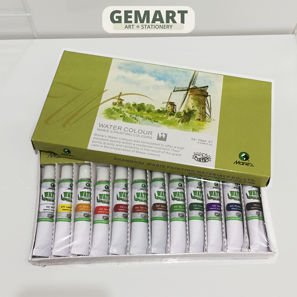 

Marie's Water Color 12x12ml | Cat Air Maries