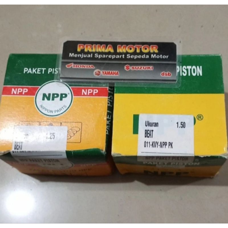 PISTON KIT NPP BEAT OS 125 150  NPP PISTON BEAT NPP