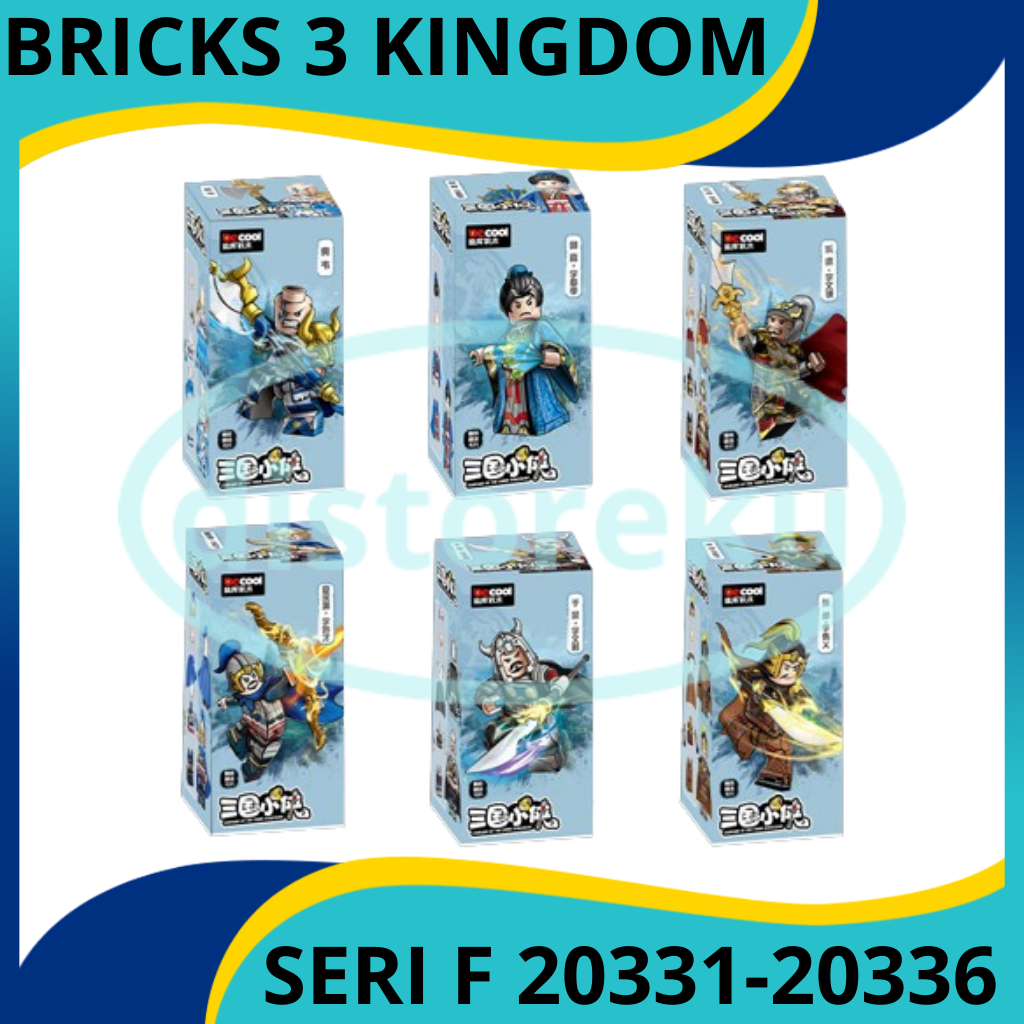 DECOOL BRICK DE COOL BRICKS THREE KINGDOM SAMKOK 3 RAJA DIAN WEI GUO JIA LE JIN XIA HOU YUAN YU BAN 