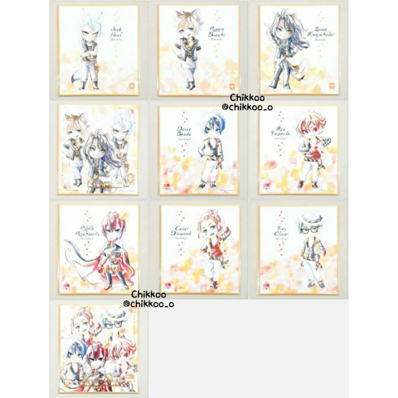 Twisted Wonderland Chibi Art Shikishi