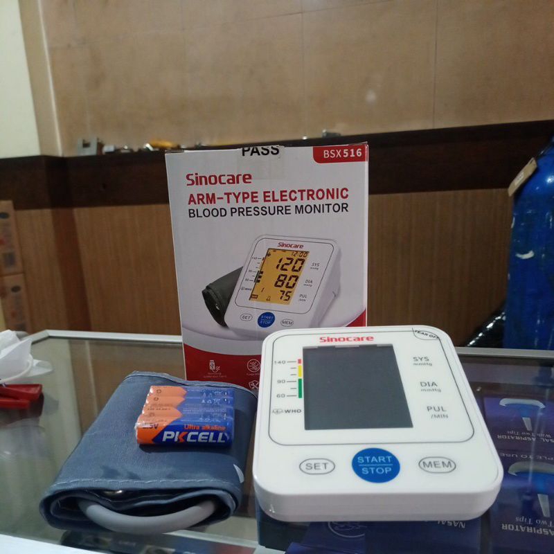 Alat Tensi digital Sinocare BSX516