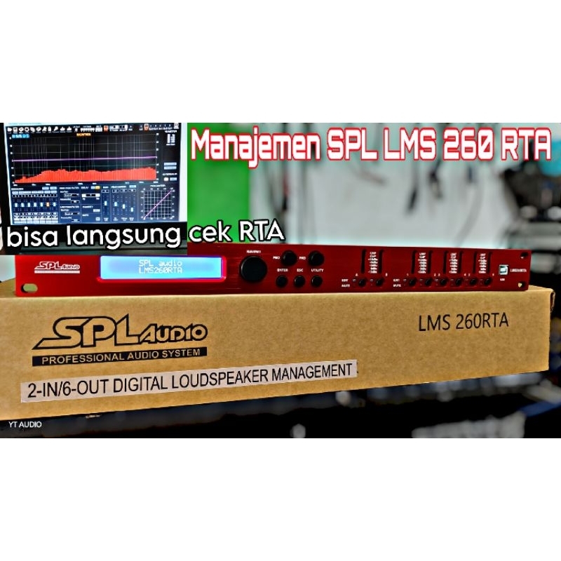Manajemen SPL Audio LMS 260 RTA