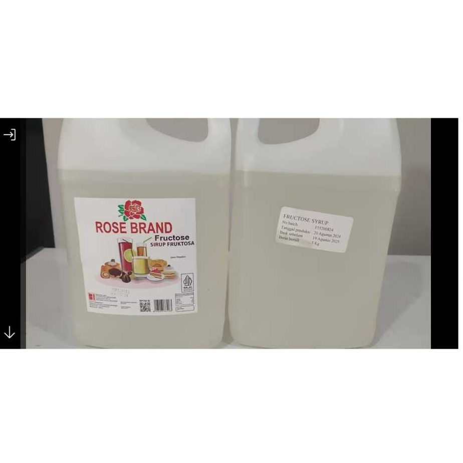 

ROSE BRAND gula cair 5KG / Tangmi Simple syrup fructose Mixue 5L Sirup ORI Premium Murah