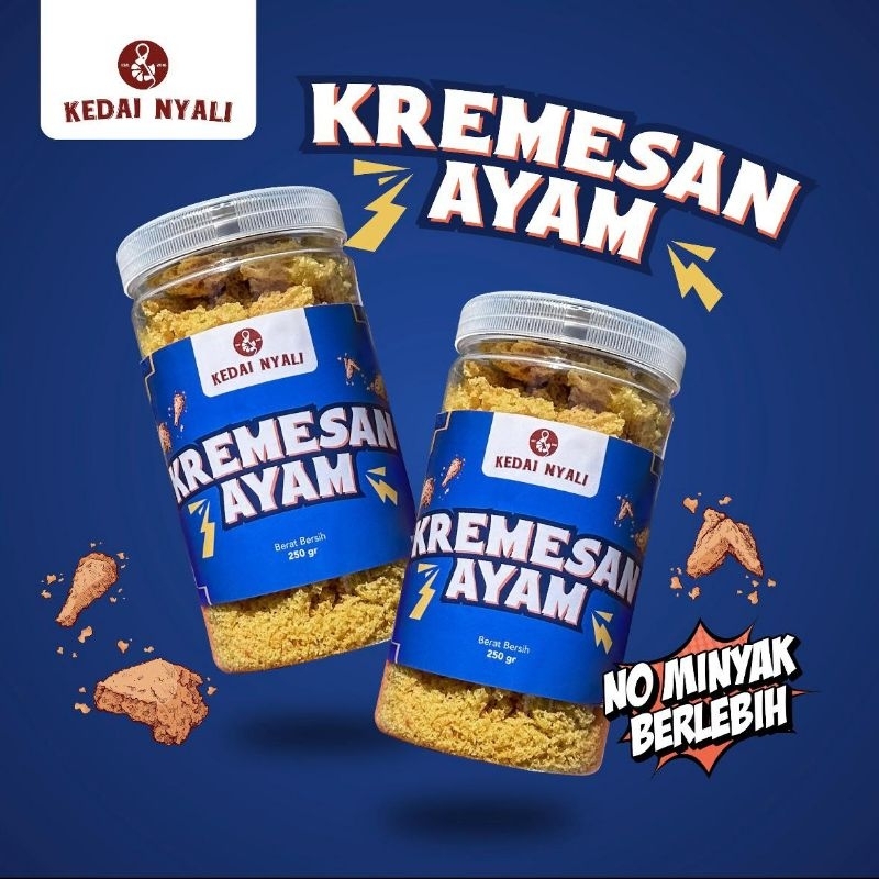 

Kremesan Ayam Original Nyali