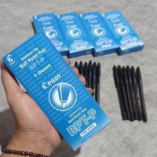 

Pulpen Pilot Hitam BPT-P Pilot Hitam 12 Pcs