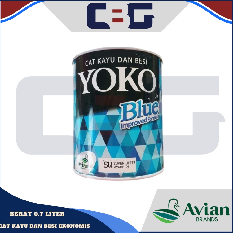 

KODE I98C CAT MINYAK YOKO BLUE BY AVIAN PAINTS