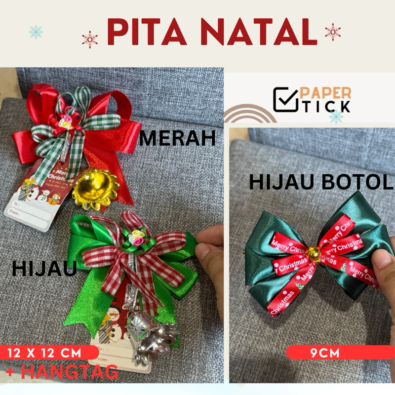 

Pita Natal Merry Christmas Hampers Kado Hiasan Hadiah Natal