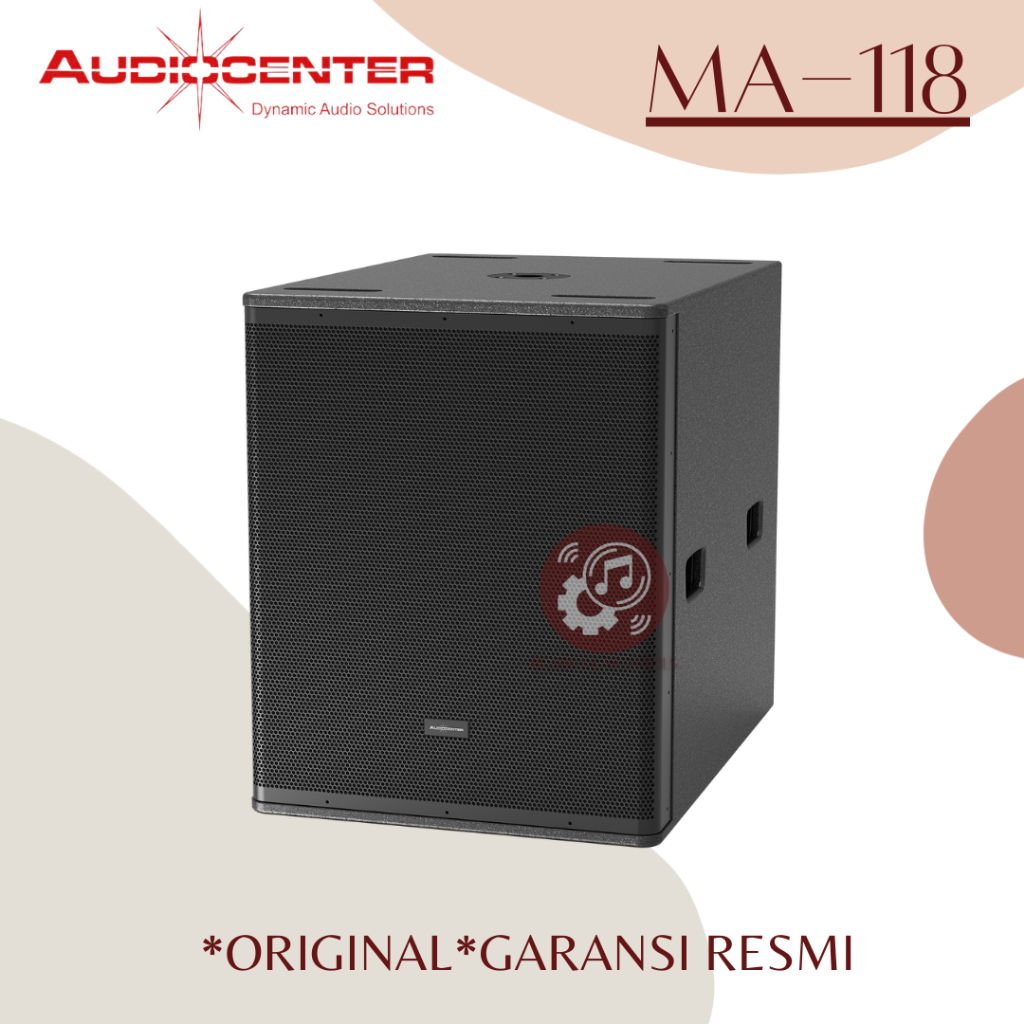 AudioCenter MA118 18" Subwoofer Aktif MA-118