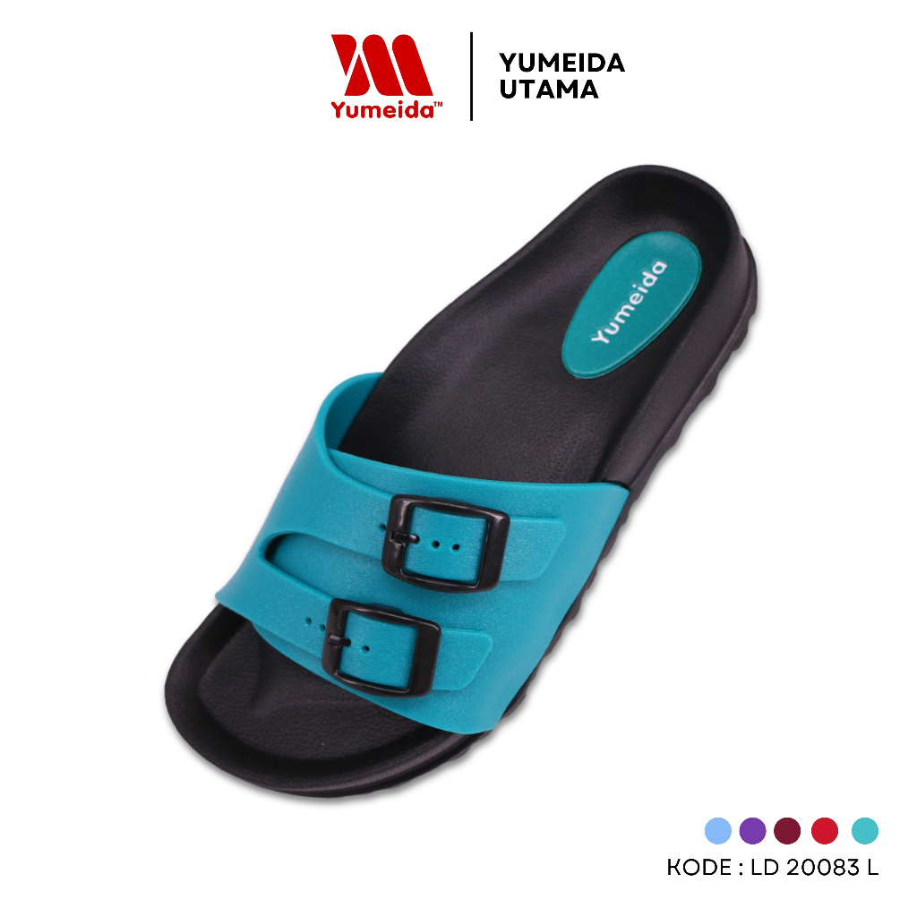 Yumeida LD-20083 L - Sandal Wanita Slop Karet Anti Air Slip
