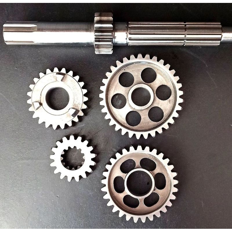 Rasio set KLX 200cc spek herex, drag 400-800 mtr