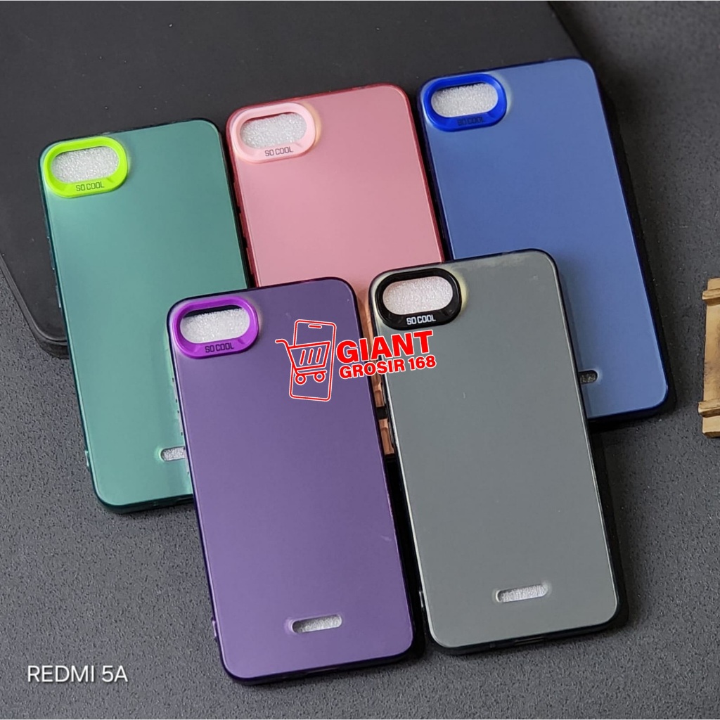 Redmi 5A Redmi 6A Silikon Case Imd Polycarbon Hard PC Case Hologram Redmi 5A Redmi 6A
