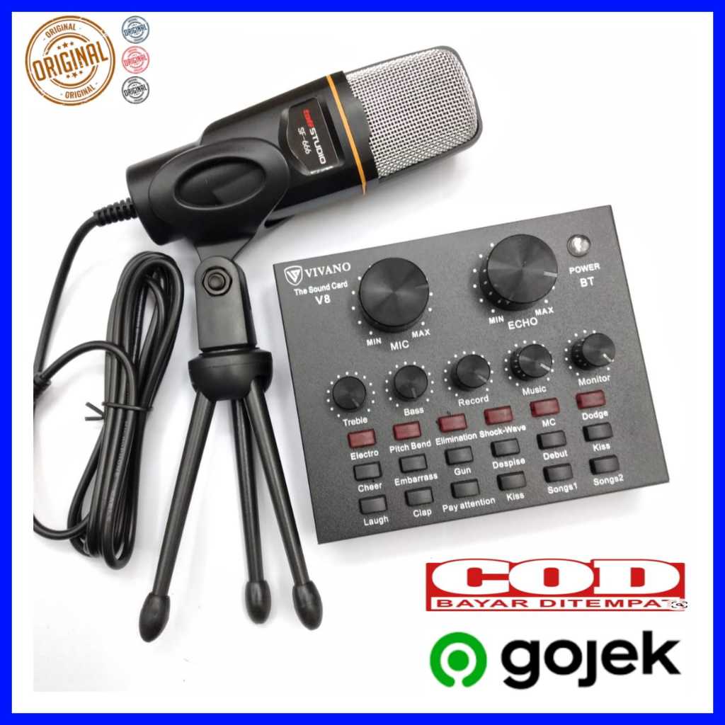 Sound card V8 Mixer SoundCard V8 Audio USB External Soundcard V8