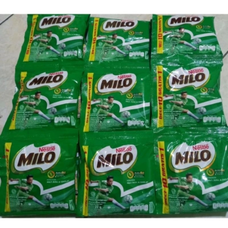 

SUSU MILO ACTIVE-GO 1 RENCENG ISI 10 SACHET