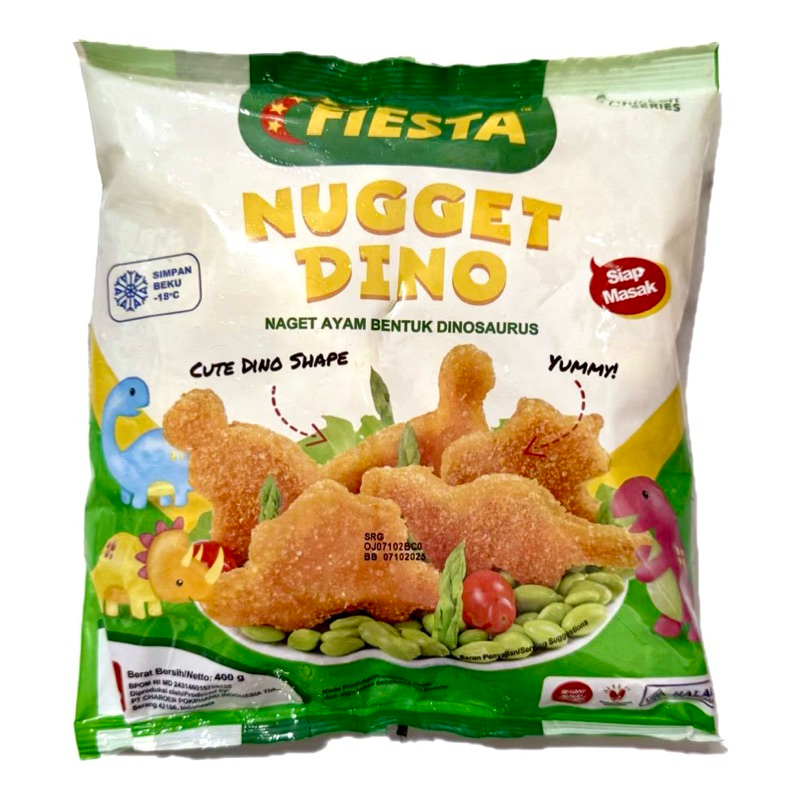 

Fiesta Nugget Dino 400g