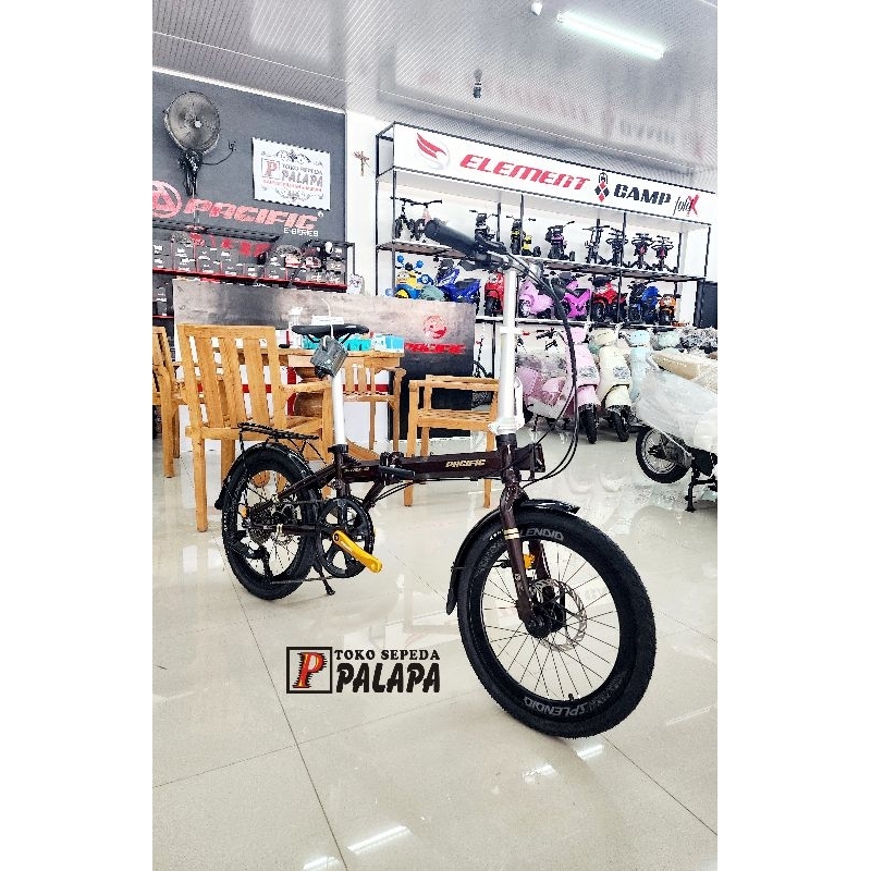 SEPEDA LIPAT 20 PACIFIC SPLENDID 300 SELI FOLDING BIKE