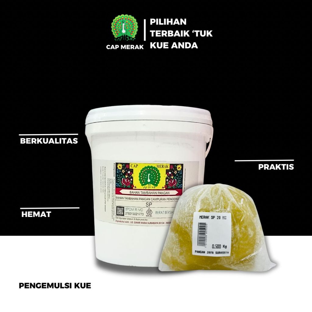 

PENGEMULSI KUE SP CAP MERAK