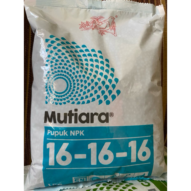 Pupuk npk mutiara 16 1kg kemasan asli pabrik