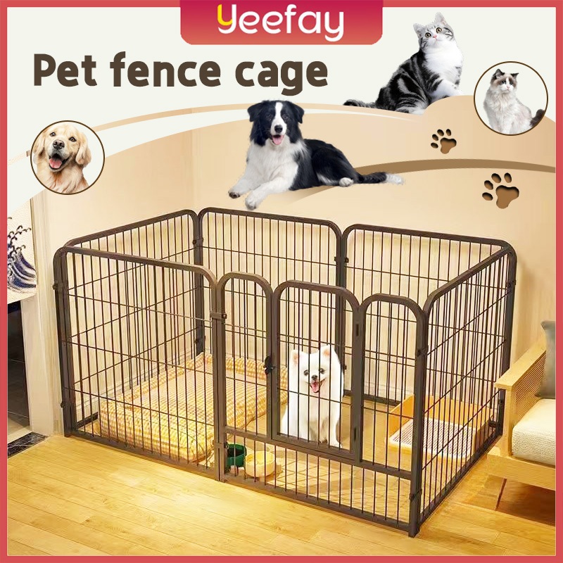 ✨Dikemas dengan aman✨Pagar anjing serbaguna Kandang Anjing Diy Kandang pagar perlindungan Large Size