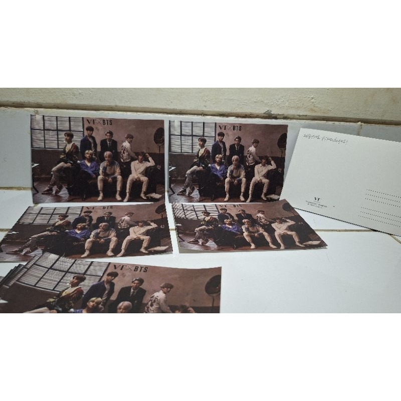 Photocard Postcard BTS x VT Cosmetic