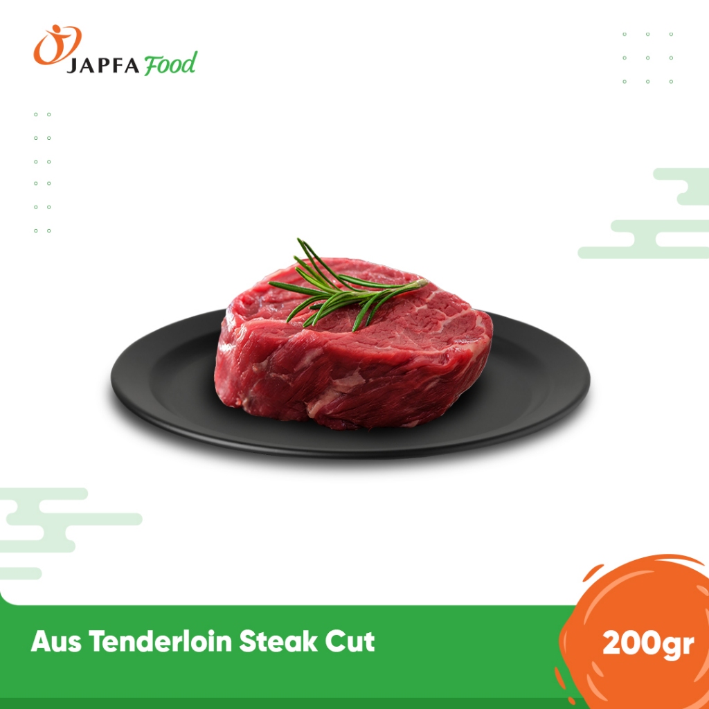 

Daging Sapi Impor Has Dalam / AUS Tenderloin Beef Steak Cut 200gr