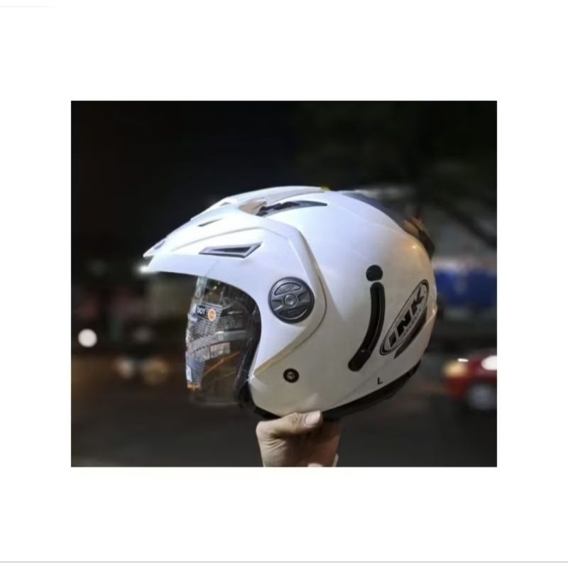 HELM INK T1 FULL WARNA DOUBLE VISOR ORIGINAL PRODUK