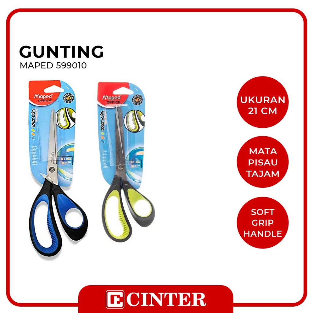 

MAPED - SCISSOR / GUNTING ZENOA 21 CM 599010