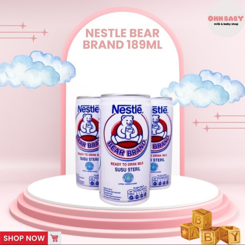 

Nestle bearband 189ml/ susu nestle isi 6 (multipack)