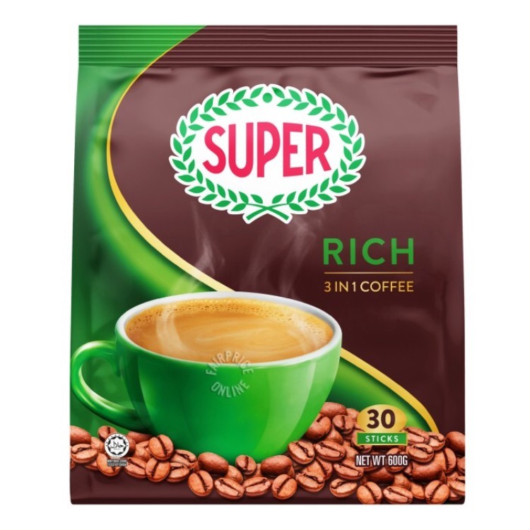 

Super 3 in 1 Instant Coffee - Low Fat (Rich)