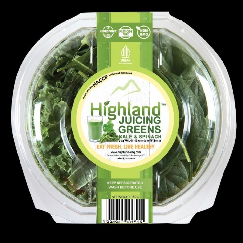 

Paket DETOX Juicing Greens HIGHLAND 100gr