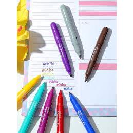 

Spidol MINISO 24-color Watercolor Pen 12 Color Marker MINISO