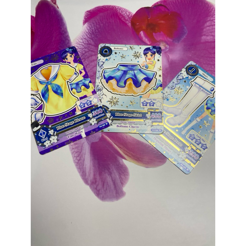 AIKATSU AOI KIRIYA BLUE STAGE COORD