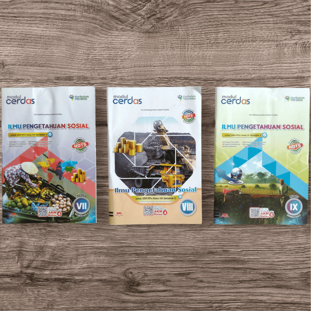 LKS CERDAS IPS SMP KELAS 7-9 (K-Merdeka) Semester 2