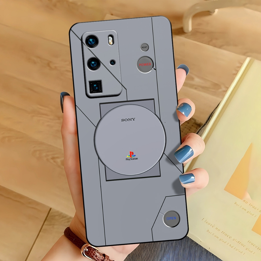 Case HP Huawei P40 / Huawei P40 Pro Terbaru Softcase Fashion Motif PS jadu Case Anti Slip Pelindung 