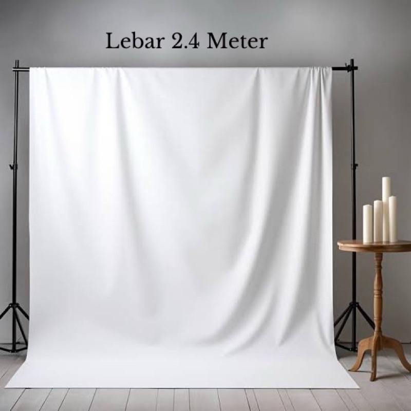 Background Foto Backdrop foto | Kain Putih Background Perlengkapan Studio Foto
