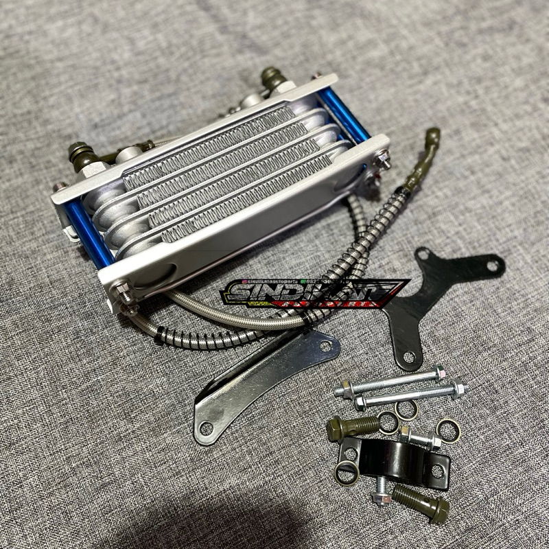 OIL COOLER UNIVERSAL SET COVER CNC PENDINGIN OLI MESIN CNC SET SELANG OIL COOLER CB GL MP TIGER OIL 