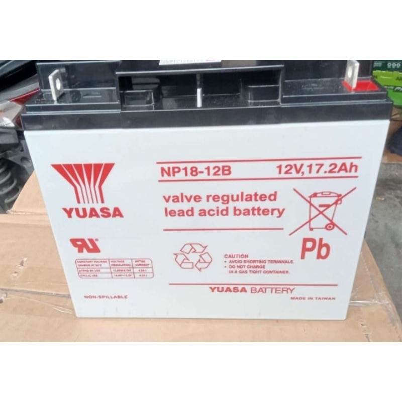 AKI YUASA NP18-12B 12vol 17.2ah